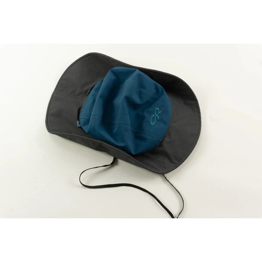 Outdoor Research Gore-Tex Waterproof Hiking Outdoor Hat Unisex Adult Medium Blue